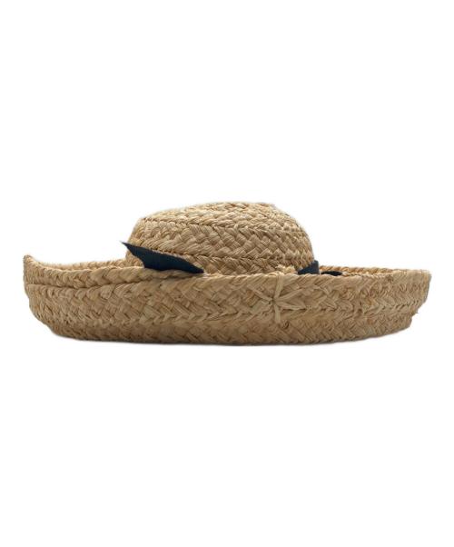 HELEN KAMINSKI（ヘレンカミンスキー）HELEN KAMINSKI (ヘレンカミンスキー) Classic 5 ラフィアハット ベージュの古着・服飾アイテム