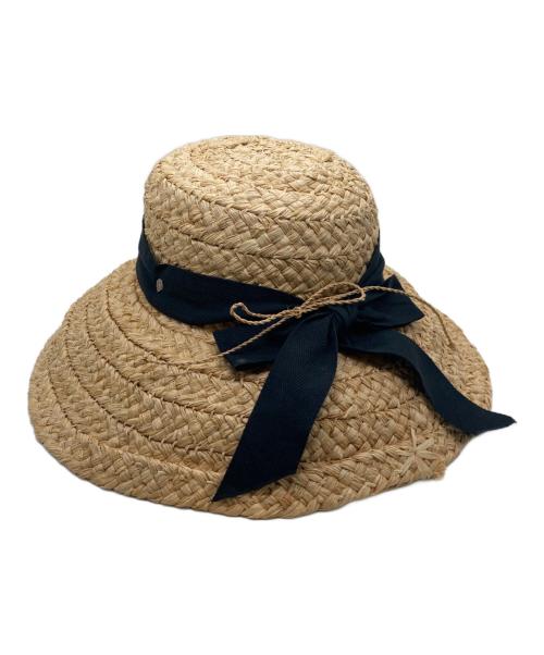 HELEN KAMINSKI（ヘレンカミンスキー）HELEN KAMINSKI (ヘレンカミンスキー) Classic 5 ラフィアハット ベージュの古着・服飾アイテム