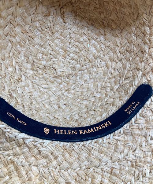 HELEN KAMINSKI（ヘレンカミンスキー）HELEN KAMINSKI (ヘレンカミンスキー) Classic 5 ラフィアハット ベージュの古着・服飾アイテム
