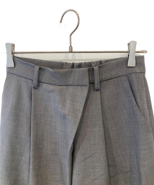 SOEJU（ソージュ）SOEJU (ソージュ) ウールライクタックパンツ S-00-PT-006 グレー サイズ:Sの古着・服飾アイテム