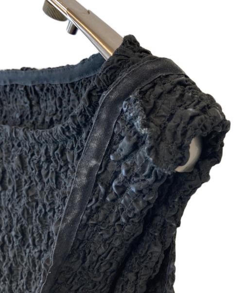 Spick and Span（スピック＆スパン）Spick and Span (スピックアンドスパン) シュリンクプルオーバーブラウス　24051200218030 ブラック サイズ:Freeの古着・服飾アイテム