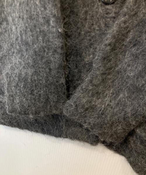 CASA FLINE（カーサフライン）CASA FLINE (カーサフライン) アルパカウールストレートカーディガン 1233206018 グレー サイズ:FREEの古着・服飾アイテム