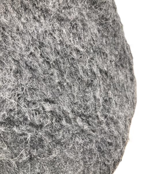 CASA FLINE（カーサフライン）CASA FLINE (カーサフライン) アルパカウールストレートカーディガン 1233206018 グレー サイズ:FREEの古着・服飾アイテム