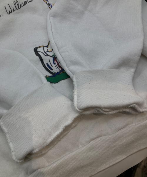 FRUIT OF THE LOOM（フルーツオブザルーム）FRUIT OF THE LOOM (フルーツオブザルーム) ゴルフプリントスウェット ホワイト サイズ:XLの古着・服飾アイテム