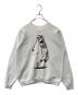 FRUIT OF THE LOOM（フルーツオブザルーム）の古着「ゴルフプリントスウェット」｜ホワイト