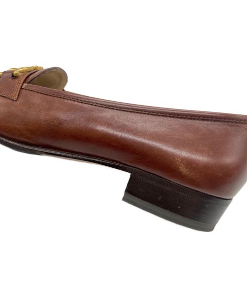 Salvatore Ferragamo（サルヴァトーレ フェラガモ）Salvatore Ferragamo (サルヴァトーレ フェラガモ) ガンチーニローファー DS 35485 ブラウン サイズ:6の古着・服飾アイテム