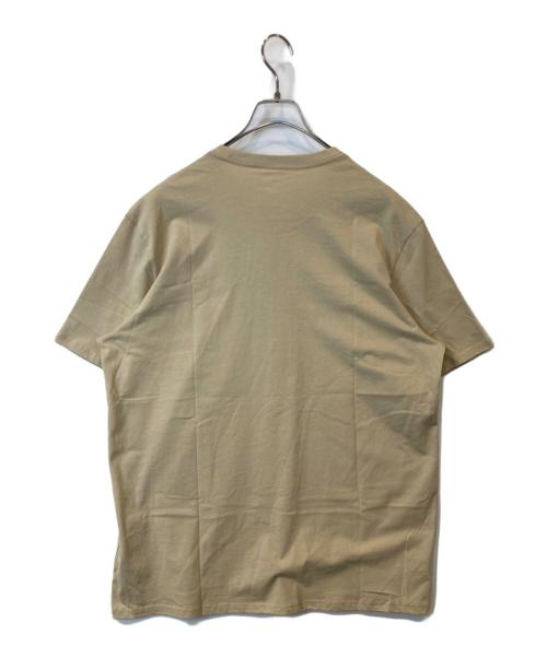 Calvin Klein Jeans（カルバンクラインジーンズ）Calvin Klein Jeans (カルバンクラインジーンズ) Tシャツ ベージュ サイズ:L 未使用品の古着・服飾アイテム