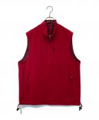 BURBERRY GOLFバーバリーゴルフ）の古着「リバーシブルベスト」｜レッド