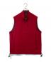 BURBERRY GOLF（バーバリーゴルフ）の古着「リバーシブルベスト」｜レッド