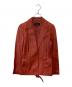 EPOCA（エポカ）の古着「ラムレザージャケット」｜レッド