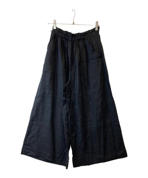 JOURNAL STANDARD（ジャーナルスタンダード）JOURNAL STANDARD (ジャーナルスタンダード) ゼフィールリネンギャザーパンツ　22030400572110 ブラック サイズ:38の古着・服飾アイテム