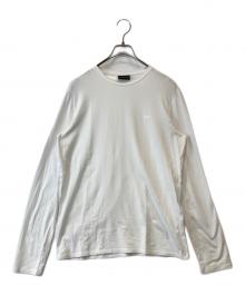 EMPORIO ARMANI（エンポリオアルマーニ）の古着「クルーネックロングTシャツ 8N1T81」｜ホワイト
