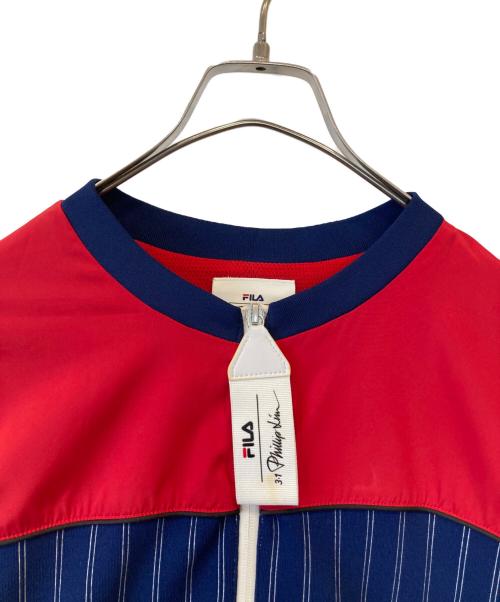 FILA（フィラ）FILA (フィラ) 3.1 phillip lim (スリーワンフィリップリム) ナイロンコート ホワイト×ネイビー サイズ:Mの古着・服飾アイテム