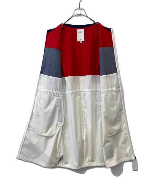 FILA（フィラ）FILA (フィラ) 3.1 phillip lim (スリーワンフィリップリム) ナイロンコート ホワイト×ネイビー サイズ:Mの古着・服飾アイテム