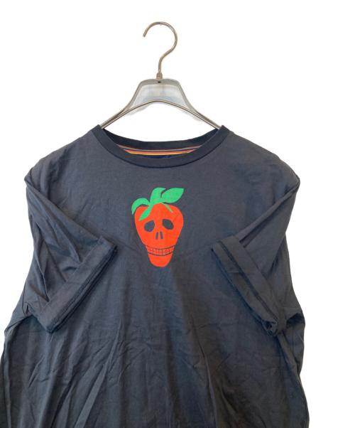 PAUL SMITH（ポールスミス）PAUL SMITH (ポールスミス) ストロベリースカルＴシャツ　PF-JT-80072 ブラック サイズ:Mの古着・服飾アイテム
