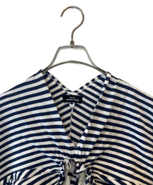 tricot COMME des GARCONS（トリココムデギャルソン）tricot COMME des GARCONS (トリココムデギャルソン) ミニワンピ　TO-T071 ネイビー サイズ:表記がないため不明の古着・服飾アイテム