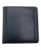 LOUIS VUITTONルイ ヴィトン）の古着「エピ ノワール ポルトフォイユ マルコ　M62289」｜ブラック