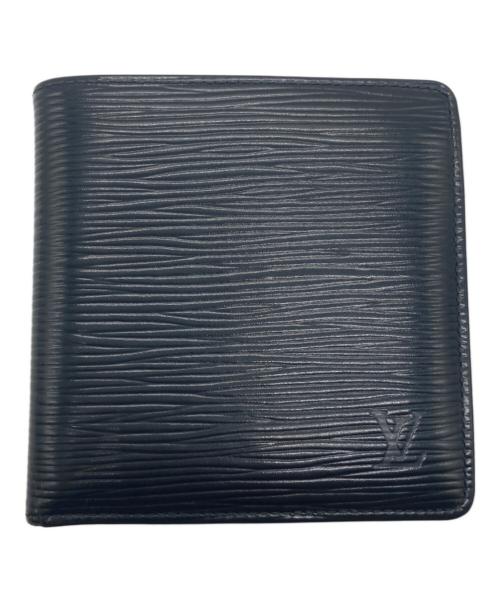 LOUIS VUITTON（ルイ ヴィトン）LOUIS VUITTON (ルイ ヴィトン) エピ ノワール ポルトフォイユ マルコ　M62289 ブラックの古着・服飾アイテム