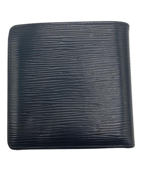 LOUIS VUITTON（ルイ ヴィトン）LOUIS VUITTON (ルイ ヴィトン) エピ ノワール ポルトフォイユ マルコ　M62289 ブラックの古着・服飾アイテム