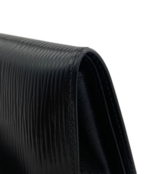 LOUIS VUITTON（ルイ ヴィトン）LOUIS VUITTON (ルイ ヴィトン) エピ ノワール ポルトフォイユ マルコ　M62289 ブラックの古着・服飾アイテム