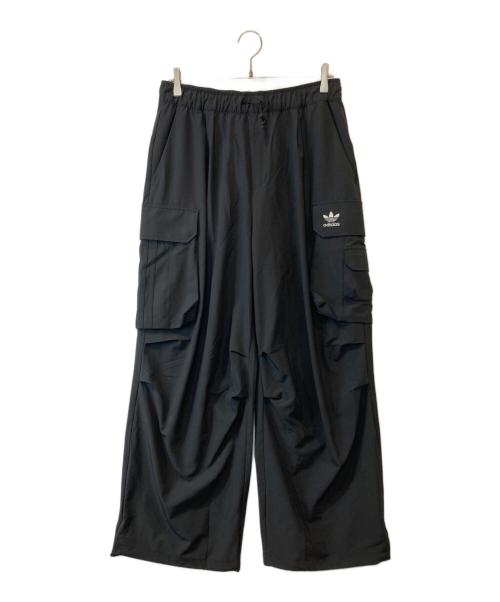 adidas（アディダス）adidas (アディダス) カーゴパンツ　IY9495 ブラック サイズ:Lの古着・服飾アイテム