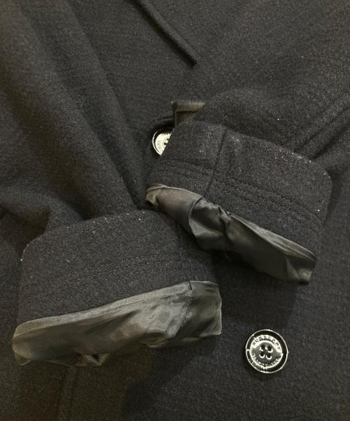 BURBERRY BLACK LABEL（バーバリーブラックレーベル）BURBERRY BLACK LABEL (バーバリーブラックレーベル) Pコート D1F70-213-28 ネイビー サイズ:Lの古着・服飾アイテム