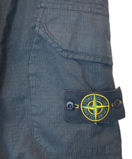 STONE ISLAND（ストーンアイランド）STONE ISLAND (ストーンアイランド) リフレクティブ カーゴパンツ　711532398　 TYPE RE-T   2019AW ブラック サイズ:W30の古着・服飾アイテム