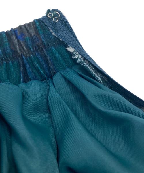 axes femme（アクシーズファム）axes femme (アクシーズファム) おさんぽテリア柄スカート LD291X04S グリーン サイズ:Mの古着・服飾アイテム