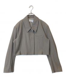 ETRE TOKYO（エトレトウキョウ）の古着「スリットスリーブショートブルゾン　1223101091」｜ベージュ