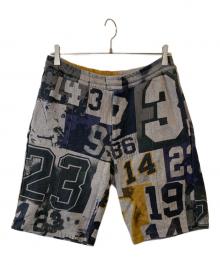 Acne studios（アクネ ストゥディオス）の古着「Ewan Numbers ハーフパンツ」｜グレー