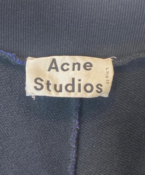 Acne studios（アクネ ストゥディオス）Acne studios (アクネ ストゥディオス) ナイロン切替スウェットハーフパンツ　14SS ブラック サイズ:XXSの古着・服飾アイテム