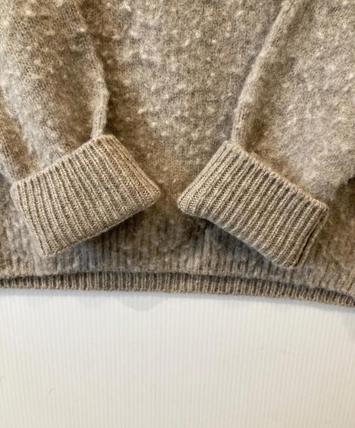 BATONER（バトナ―）BATONER (バトナ―) NAPPING WOOL CREW NECK BN-21FM-060 ニット ベージュ サイズ:2の古着・服飾アイテム