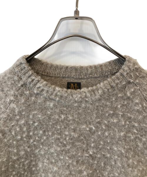 BATONER（バトナ―）BATONER (バトナ―) NAPPING WOOL CREW NECK BN-21FM-060 ニット ベージュ サイズ:2の古着・服飾アイテム