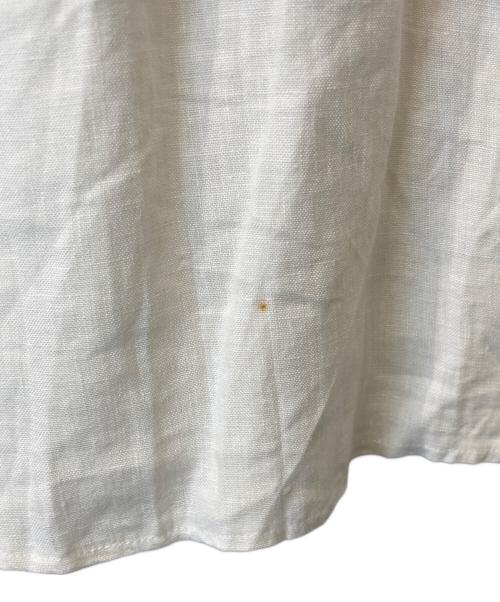 O'NEIL OF DUBLIN（オニールオブダブリン）O'NEIL OF DUBLIN (オニールオブダブリン) リネンスカート ホワイト サイズ: US6の古着・服飾アイテム