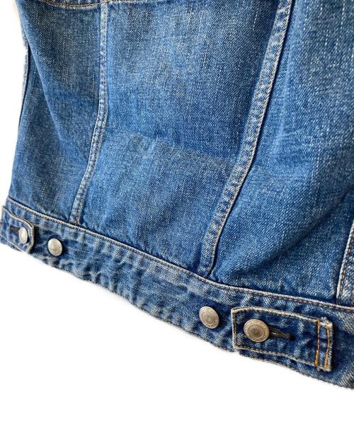 HYKE（ハイク）HYKE (ハイク) DENIM STRAPLESS TOP インディゴ サイズ:2の古着・服飾アイテム