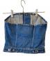 HYKE (ハイク) DENIM STRAPLESS TOP インディゴ サイズ:2：7000円