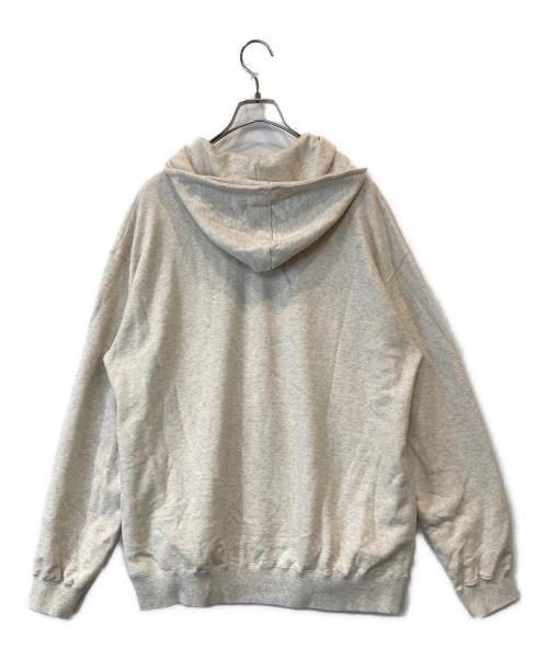 OVY（オヴィー）OVY (オヴィー) ハーフジップフーデッドパーカー　073 ライトグレー サイズ:Lの古着・服飾アイテム