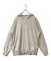 OVY（オヴィー）の古着「ハーフジップフーデッドパーカー　073」｜ライトグレー