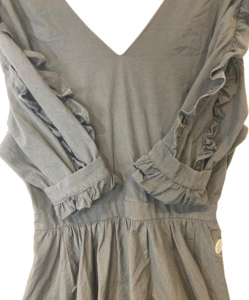 BORDERS at BALCONY（ボーダーズアットバルコニー）BORDERS at BALCONY (ボーダーズアットバルコニー) SABRINA DRESS ワンピース　BD2021-3E ブラック サイズ:38の古着・服飾アイテム