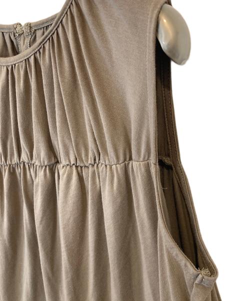 anuans（アニュアンス）anuans (アニュアンス) ギャザーティアードカットワンピース　1523332196-0 ブラウン サイズ:FREEの古着・服飾アイテム