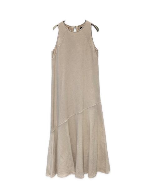 anuans（アニュアンス）anuans (アニュアンス) アメスリワッフルカットワンピース 1521332132-0 ベージュ サイズ:FREEの古着・服飾アイテム