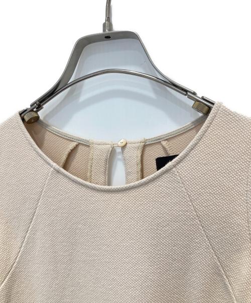 anuans（アニュアンス）anuans (アニュアンス) アメスリワッフルカットワンピース 1521332132-0 ベージュ サイズ:FREEの古着・服飾アイテム