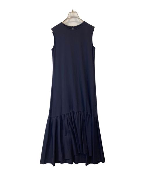 anuans（アニュアンス）anuans (アニュアンス) ティアードカットワンピース　1522332562-0 ネイビー サイズ:FREEの古着・服飾アイテム