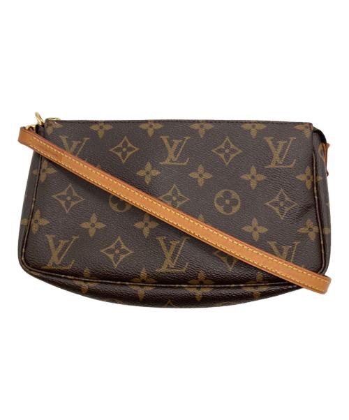 LOUIS VUITTON（ルイ ヴィトン）LOUIS VUITTON (ルイ ヴィトン) ポシェット・アクセソワール ショルダーポーチ M51980 モノグラム ブラウンの古着・服飾アイテム