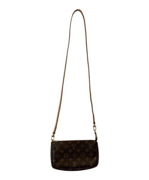LOUIS VUITTON（ルイ ヴィトン）LOUIS VUITTON (ルイ ヴィトン) ポシェット・アクセソワール ショルダーポーチ M51980 モノグラム ブラウンの古着・服飾アイテム