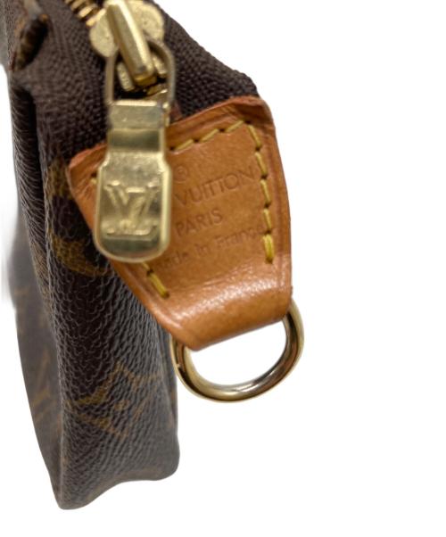LOUIS VUITTON（ルイ ヴィトン）LOUIS VUITTON (ルイ ヴィトン) ポシェット・アクセソワール ショルダーポーチ M51980 モノグラム ブラウンの古着・服飾アイテム