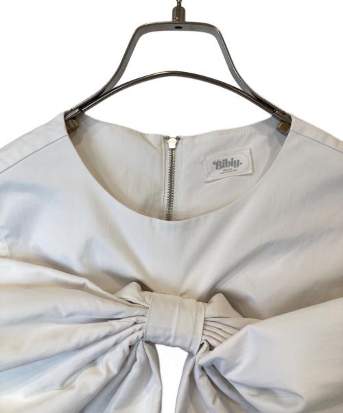 Bibiy.（ビビィ）Bibiy. (ビビィ) ANNE RIBBON BLOUSE　B30-BL028WHF ホワイト サイズ:Freeの古着・服飾アイテム