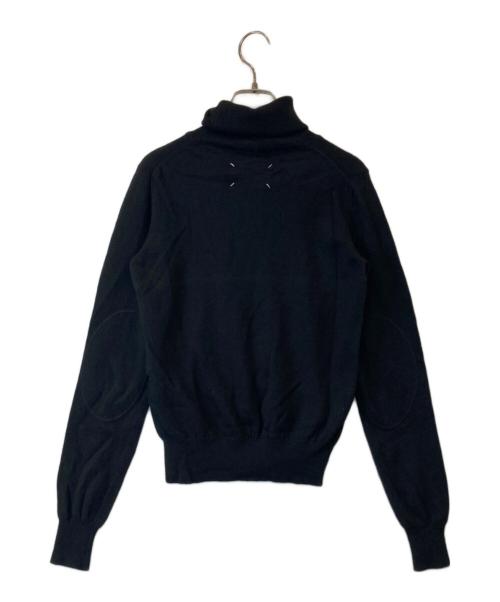 Maison Margiela 4（メゾンマルジェラ 4）Maison Margiela 4 (メゾンマルジェラ 4) エルボーパッチニット　S51HA1082　 20AW  ブラック サイズ:XSの古着・服飾アイテム