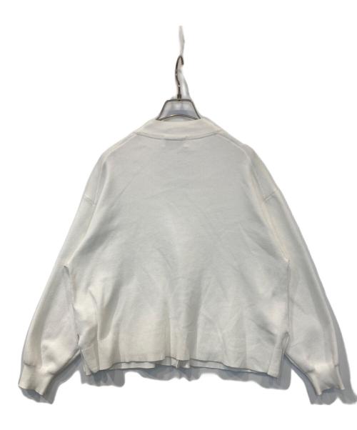 SLOBE IENA（スローブ イエナ）SLOBE IENA (スローブ イエナ) スムースニットカーディガン 24080912232110 ホワイト サイズ:FREEの古着・服飾アイテム