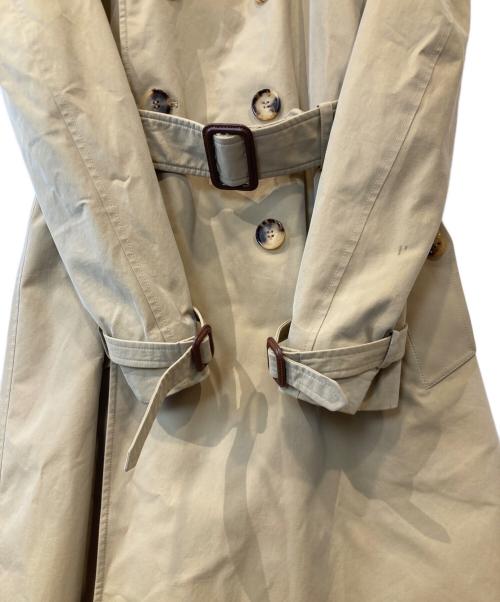 ALEXANDER McQUEEN（アレキサンダーマックイーン）ALEXANDER McQUEEN (アレキサンダーマックイーン) トレンチコート　567737 QNS34 ベージュ サイズ:44の古着・服飾アイテム